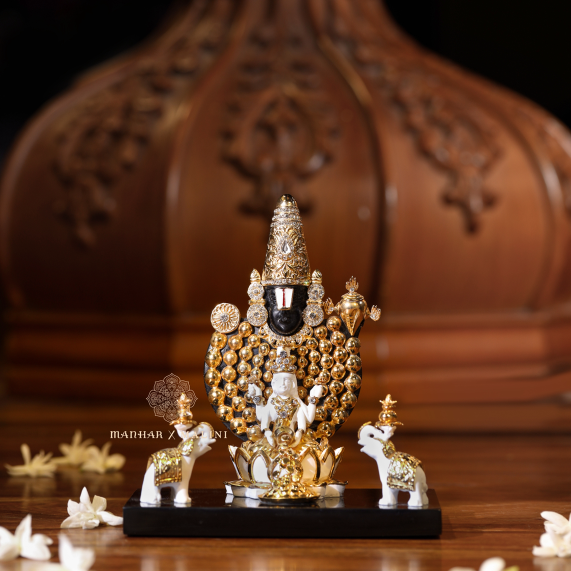Lord Venkateswara with Lakshmi