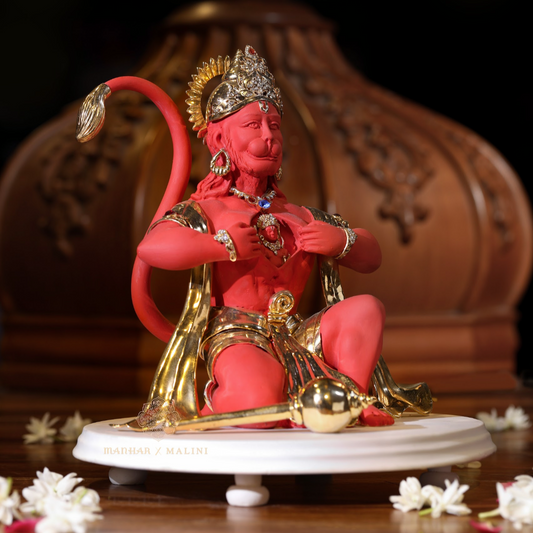 Big Hanuman With Ram in Chest