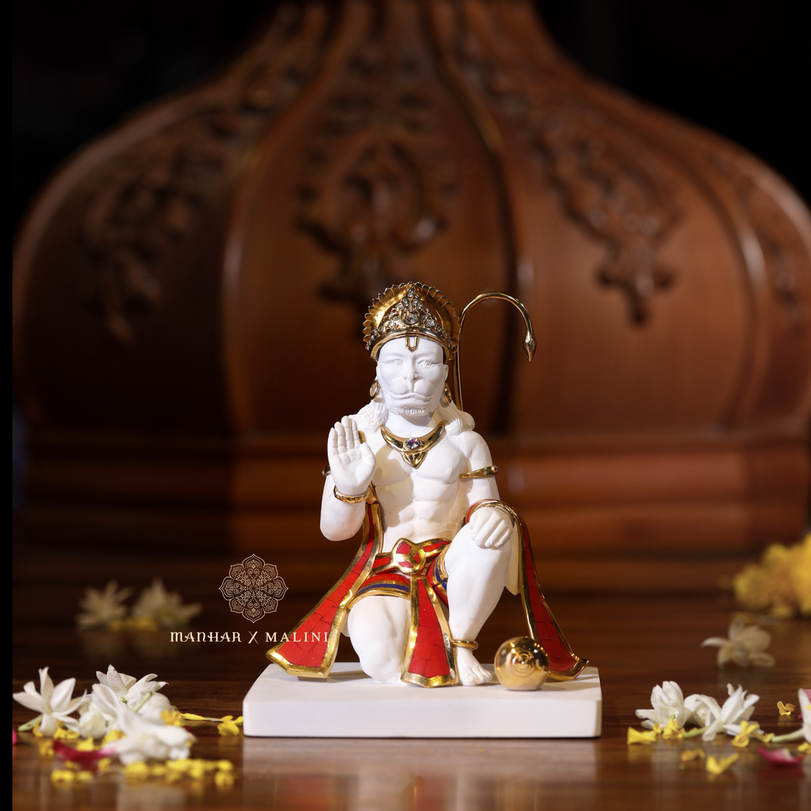 Ashirwaad Hanuman (White)