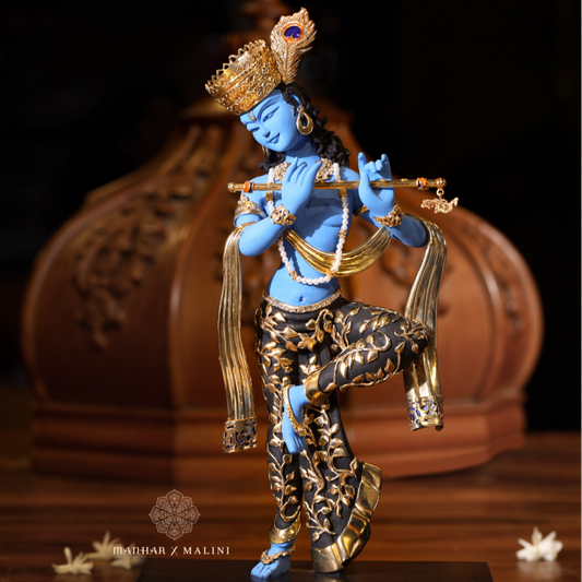 Standing Krishna (Blue)