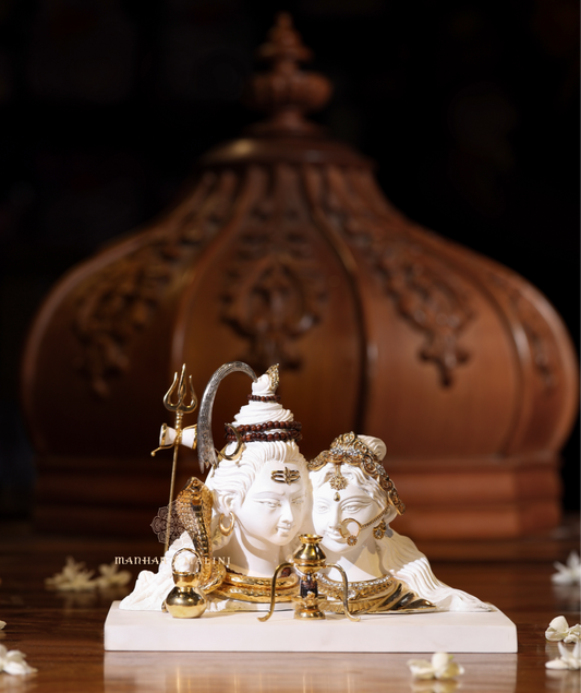 Shiv Paravati Bust