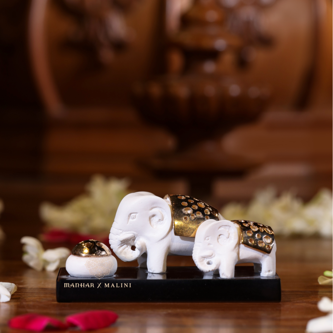 Elephant Agarbatti Stand