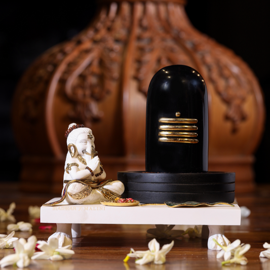 Ganesha with Shivling