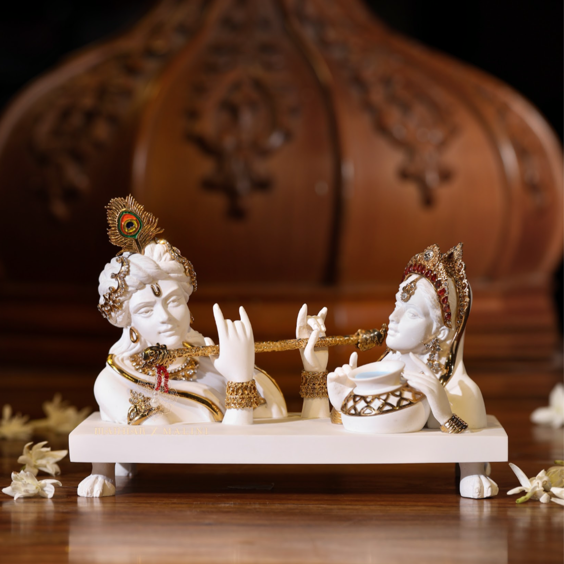 Radha Krishna Bust